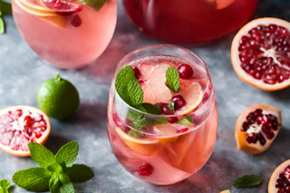 Pink Champagne Sangria