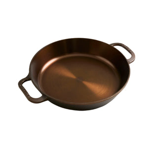 No. 12 Dual Handle Cast Iron Skillet - La Cuisine