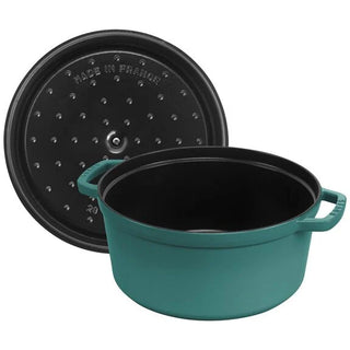 Cocotte Round 7 QT, Turquoise - La Cuisine
