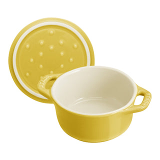 Mini Round Ceramic Cocotte, Set/3 - La Cuisine