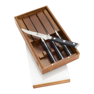 Steak Knife Set/4 in Wood Presentation Box - La Cuisine