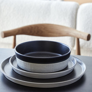Notos Soup/Pasta Bowl, Latitude Black - La Cuisine