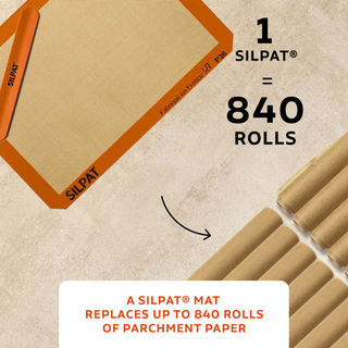 Silpat Half Size Baking Mat & Sil-band - La Cuisine