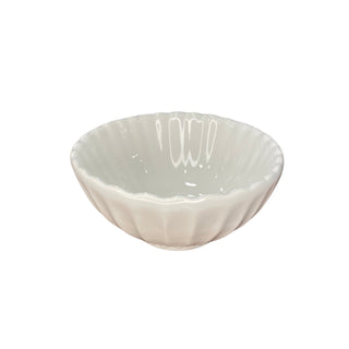 Shallow Tidbit Bowl - White - La Cuisine