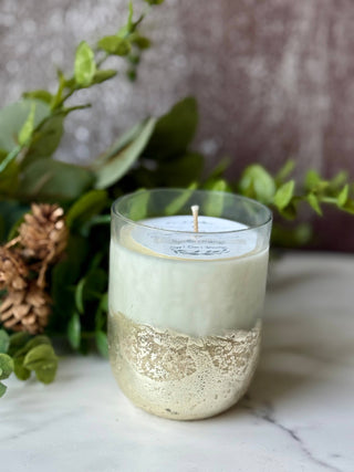 Gold Foil Dipped: Fresh Cut Tree - La Cuisine