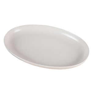 Pacifica Large Oval Platter, Vanilla - La Cuisine