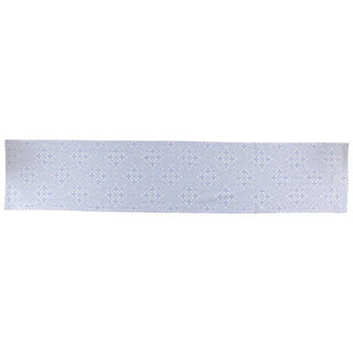 Damask Runner Blue - La Cuisine