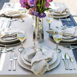 Provence Linen Napkin with Fringe - La Cuisine