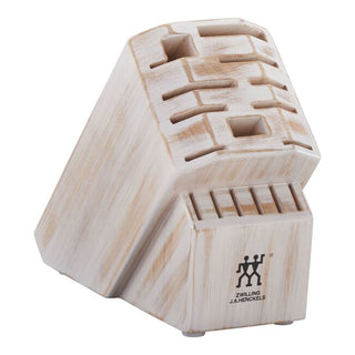 Pro Rustic White 16-Slot Block - La Cuisine