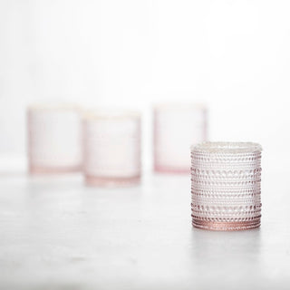 Jupiter Pink DOF Glassware, 6/pack - La Cuisine