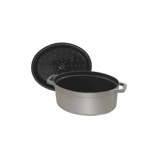 Cocotte Oval, 1 QT, Graphite - La Cuisine