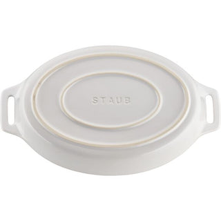 Oval Ceramic Baking Dish Set, Set/2 - La Cuisine