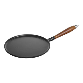 Cast Iron Crepe Pan w/ Spreader & Spatula - La Cuisine