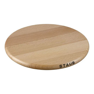 9" Round Magnetic Wood Trivet - La Cuisine