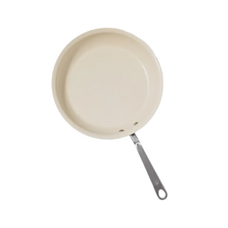 12" Ceramic Clad Frying Pan - Sand - La Cuisine