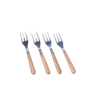 Cocktail Fork w/ Wood Handle - La Cuisine