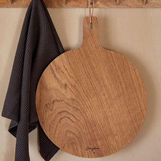 Round Oak Wood Cutting / Serving Board - La Cuisine