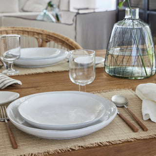 Livia Salad/Dessert Plate 9" White - La Cuisine