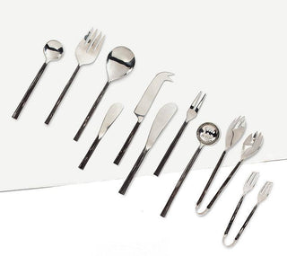 Rustic Black All Purpose Tongs - 7"L - La Cuisine
