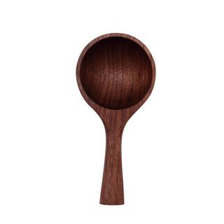 5" Large Walnut Wood Scoop - La Cuisine