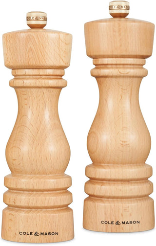 The London Collection Salt & Pepper Mill Set, 7" - La Cuisine