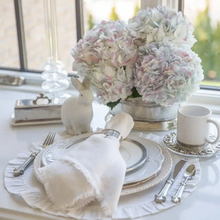 Provence Linen Napkin with Fringe - La Cuisine