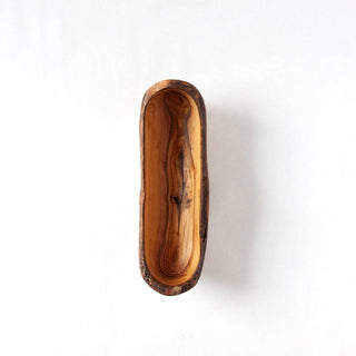Olive Wood Cracker Basket - La Cuisine