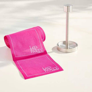 Exclusive Cocktail Napkin Stand in Silver - La Cuisine