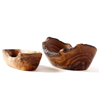 Medium Rustic Olive Wood Dish - La Cuisine