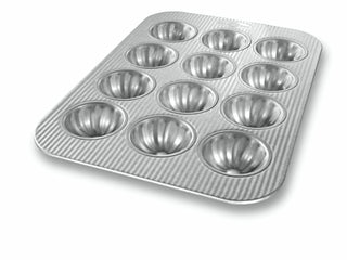 Mini Fluted Cupcake Pan, 12 Cup - La Cuisine