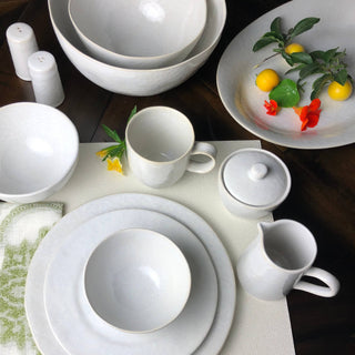 Cozina White Medium Serving Bowl