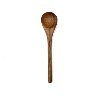4" Walnut Wood Tiny Spoon - La Cuisine