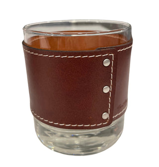 Leather Wrapped Rocks Glassware - La Cuisine