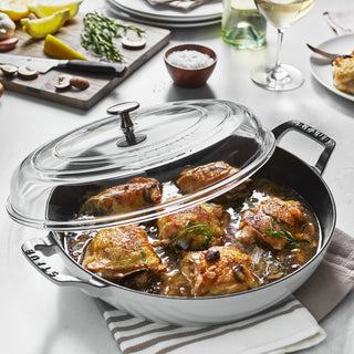 Braiser w/Glass Lid (3.5 Qt.) - La Cuisine