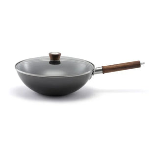 Dragon Chinese Iron Wok 12" - La Cuisine