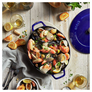 6.25 QT Wide Oval Dutch Oven - La Cuisine