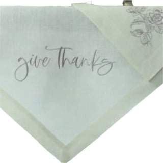 Give Thanks Table Runner - La Cuisine