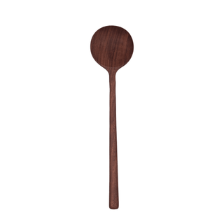 12’’ Walnut Wooden Round Spoon - La Cuisine
