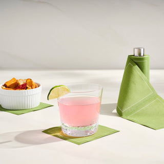 Exclusive Cocktail Napkin Stand in Silver - La Cuisine