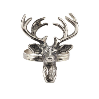 Reindeer Design Napkin Ring - La Cuisine