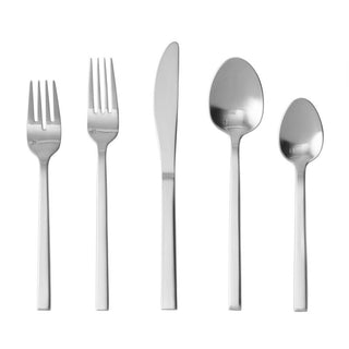 Arezzo Brushed Flatware Set/20 pc - La Cuisine
