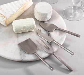 Stainless Steel Cheese Set - Silver, Set/4 - La Cuisine