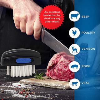 Meat Tenderizer, 45 Blades - La Cuisine