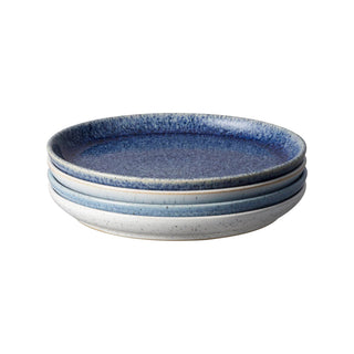 Studio Blue Coupe Salad Plates, Set/4