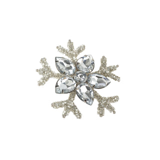 Snowflake Design Napkin Ring - La Cuisine