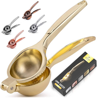 Handheld Lemon Squeezer - Citrus Juicer With Curved Handle - La Cuisine