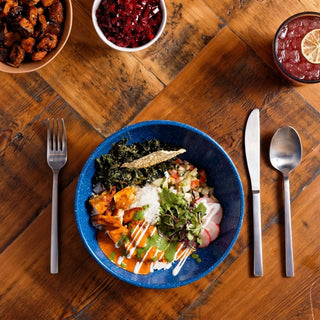 Arezzo Brushed Flatware Set/20 pc - La Cuisine