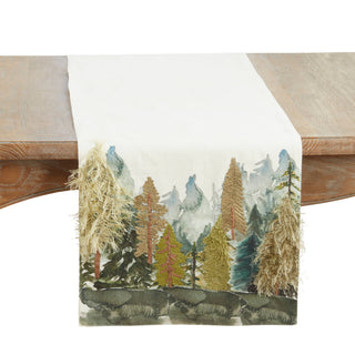 Forest Table Runner - Green