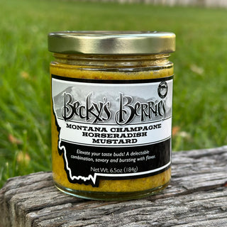 Montana Champagne Horseradish Mustard - La Cuisine