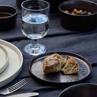Bread/Appetizer Plates Lagoa, Metal - La Cuisine